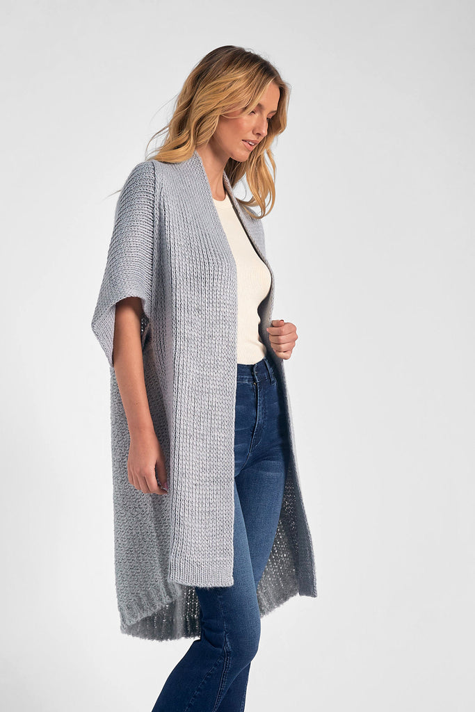 Skylight Long Cardigan-Cardigans-Vixen Collection, Day Spa and Women's Boutique Located in Seattle, Washington