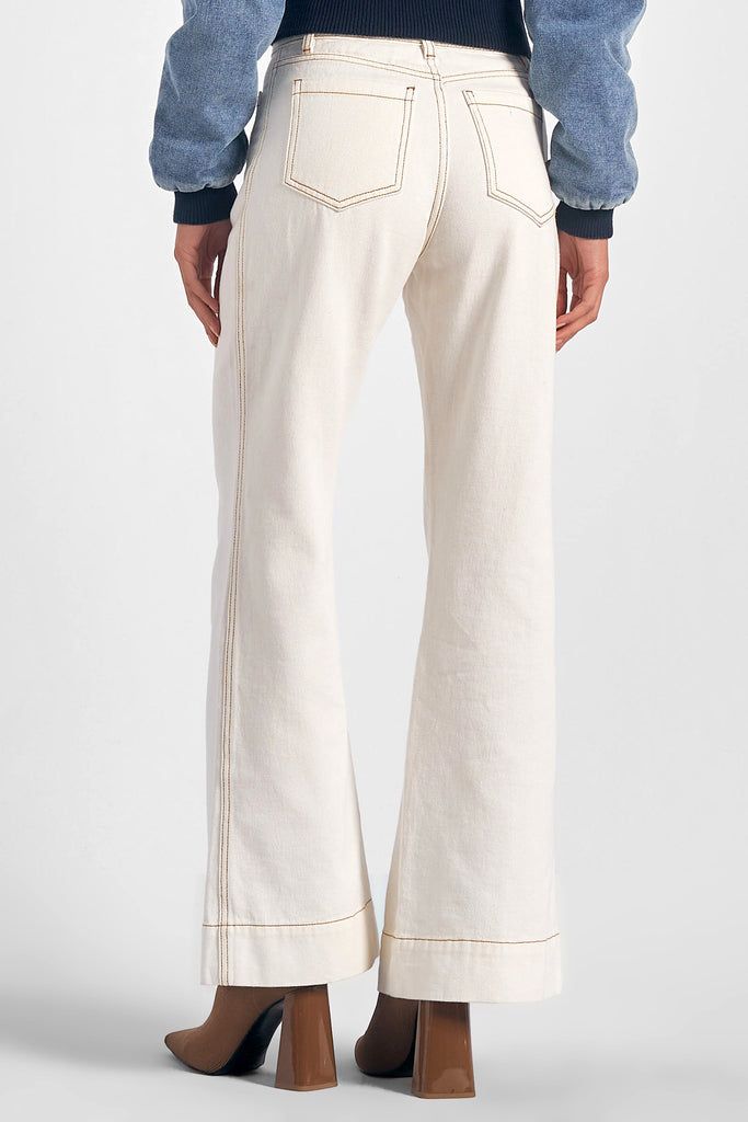 Copper Stitch White Jeans-Denim-Vixen Collection, Day Spa and Women's Boutique Located in Seattle, Washington