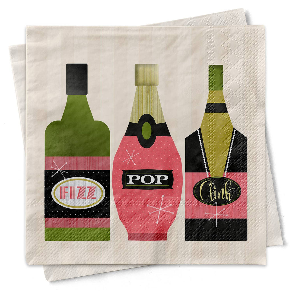 Cocktail Beverage Napkin-Home + Gifts-Vixen Collection, Day Spa and Women's Boutique Located in Seattle, Washington