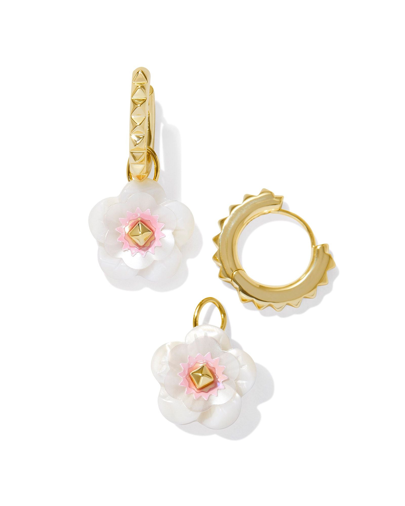 Deliah Huggie Earrings-Earrings-Vixen Collection, Day Spa and Women's Boutique Located in Seattle, Washington