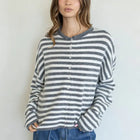 Pretty Piper Striped Cardigan-Sweaters-Vixen Collection, Day Spa and Women's Boutique Located in Seattle, Washington