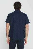 Oasis Linen Botanical Shirt-Men's Tops-Vixen Collection, Day Spa and Women's Boutique Located in Seattle, Washington