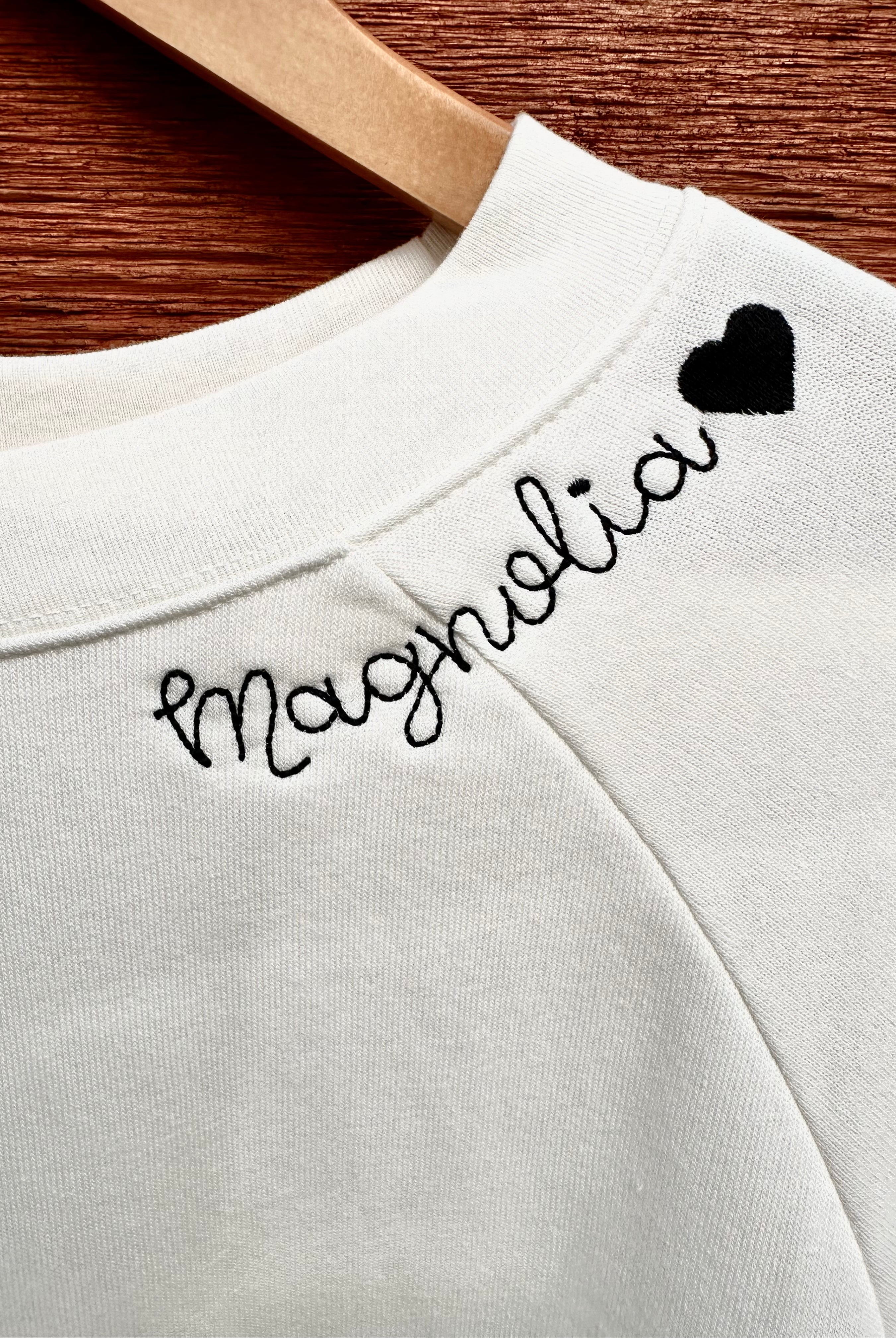 Magnolia Bespoke Crewneck-Sweaters-Vixen Collection, Day Spa and Women's Boutique Located in Seattle, Washington