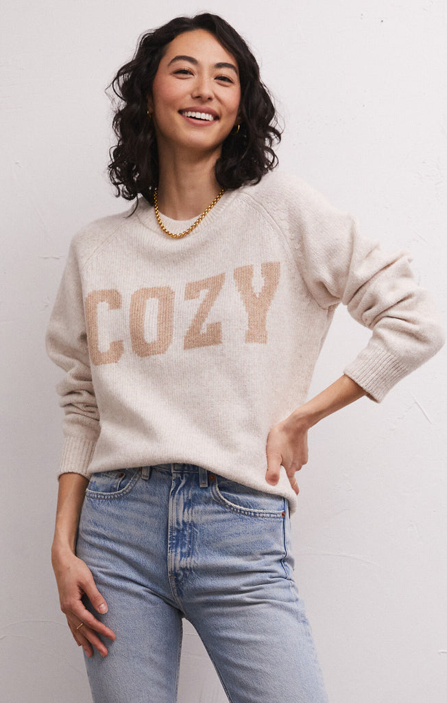 Lizzy Cozy Sweater-Sweaters-Vixen Collection, Day Spa and Women's Boutique Located in Seattle, Washington