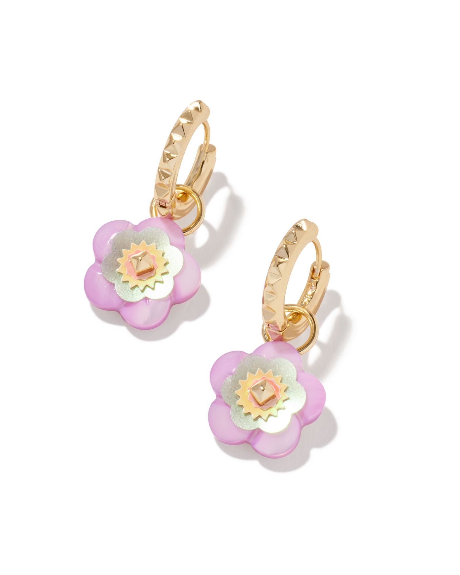 Deliah Huggie Earrings-Earrings-Vixen Collection, Day Spa and Women's Boutique Located in Seattle, Washington
