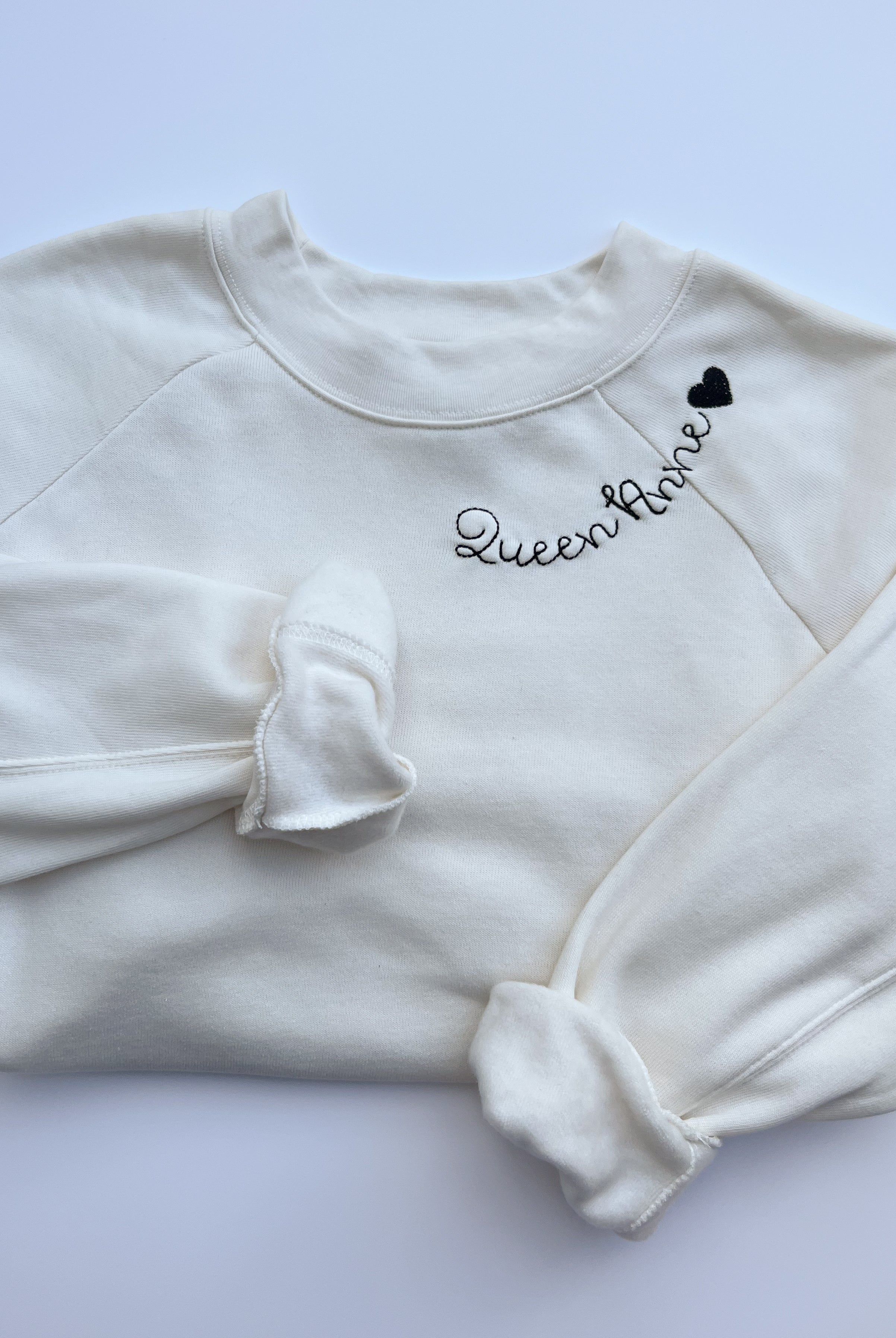 Queen Anne Bespoke Crewneck-Sweaters-Vixen Collection, Day Spa and Women's Boutique Located in Seattle, Washington