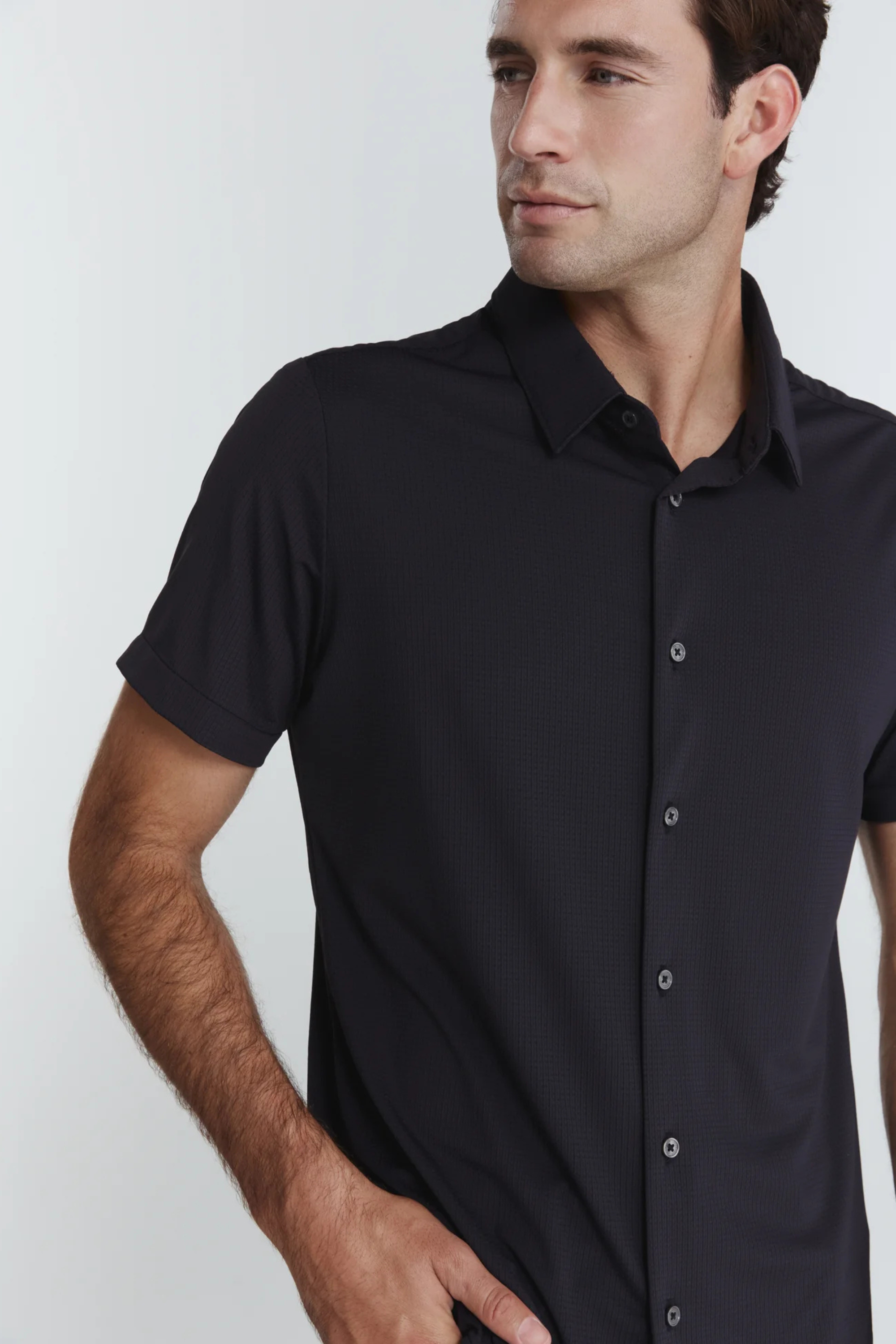 Aldridge Short Sleeve Shirt-Men's Tops-Vixen Collection, Day Spa and Women's Boutique Located in Seattle, Washington