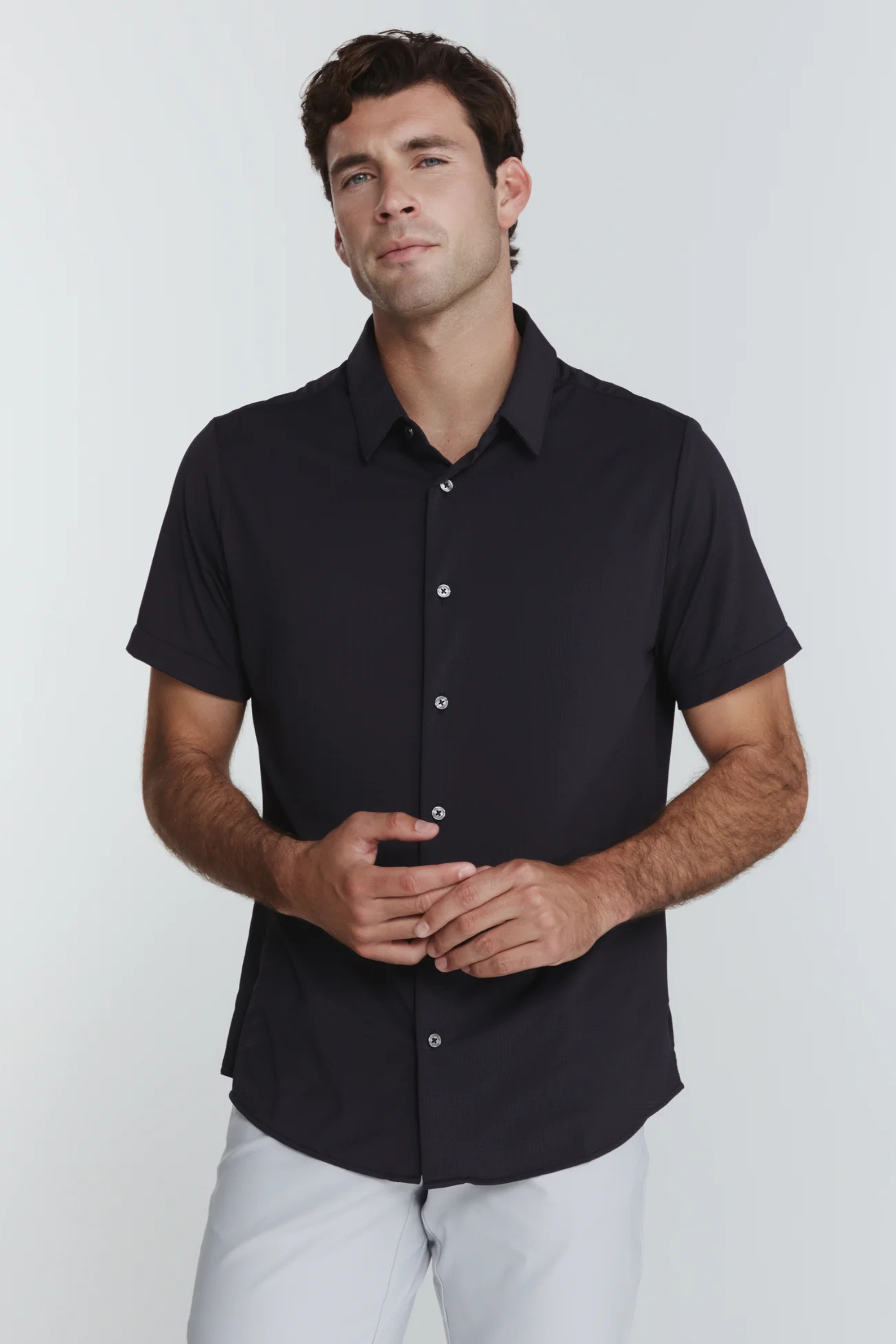Aldridge Short Sleeve Shirt-Men's Tops-Vixen Collection, Day Spa and Women's Boutique Located in Seattle, Washington