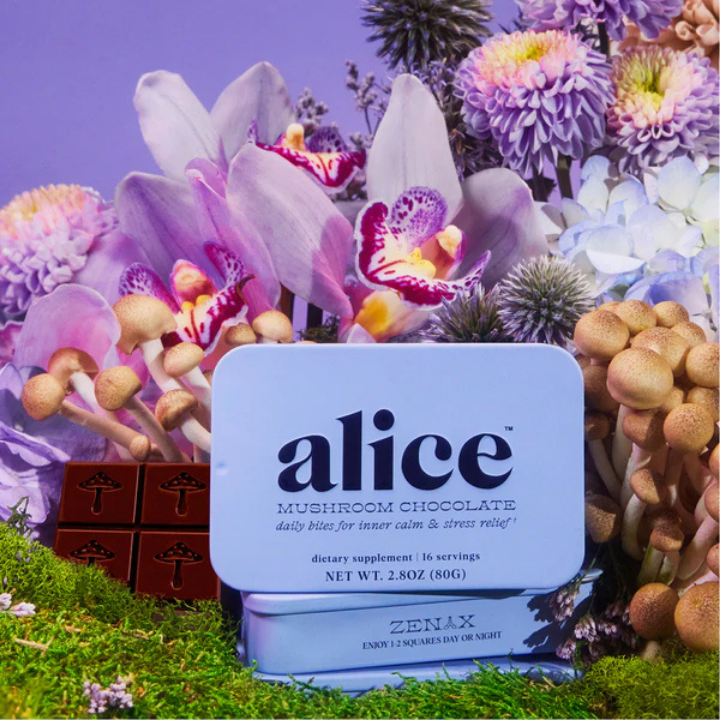 Alice Mushroom Chocolate-Herbal Supplements-Vixen Collection, Day Spa and Women's Boutique Located in Seattle, Washington