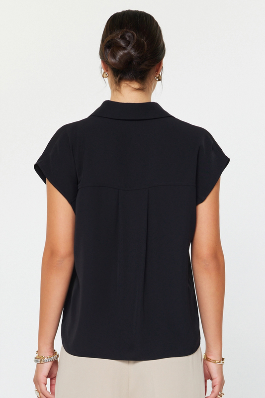 All Day Button Down-Tops-Vixen Collection, Day Spa and Women's Boutique Located in Seattle, Washington
