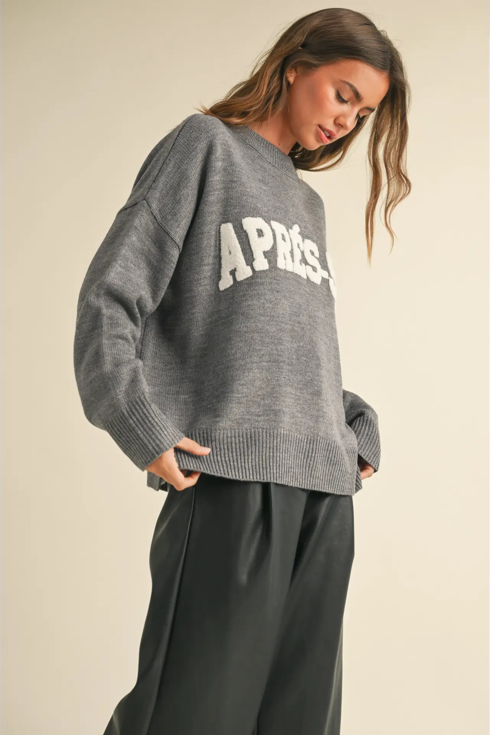 Apres Ski Sweater-Sweaters-Vixen Collection, Day Spa and Women's Boutique Located in Seattle, Washington