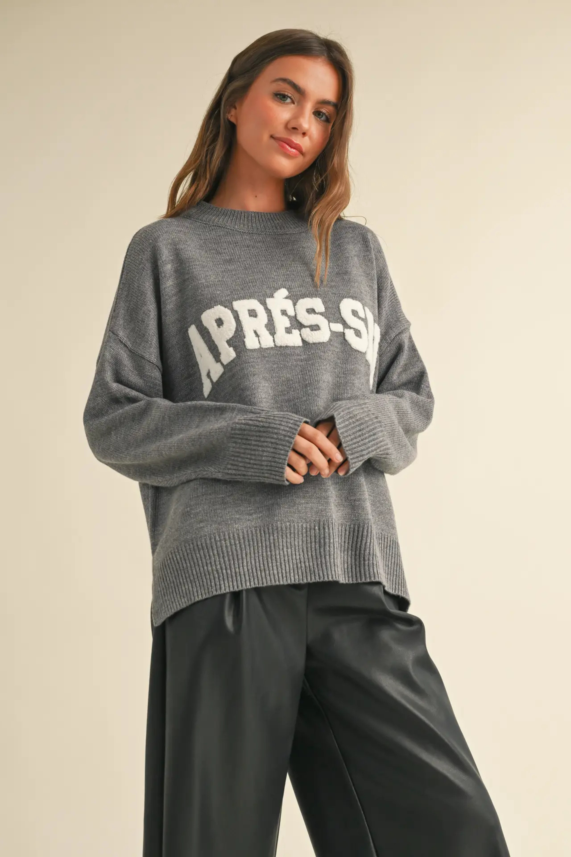 Apres Ski Sweater-Sweaters-Vixen Collection, Day Spa and Women's Boutique Located in Seattle, Washington