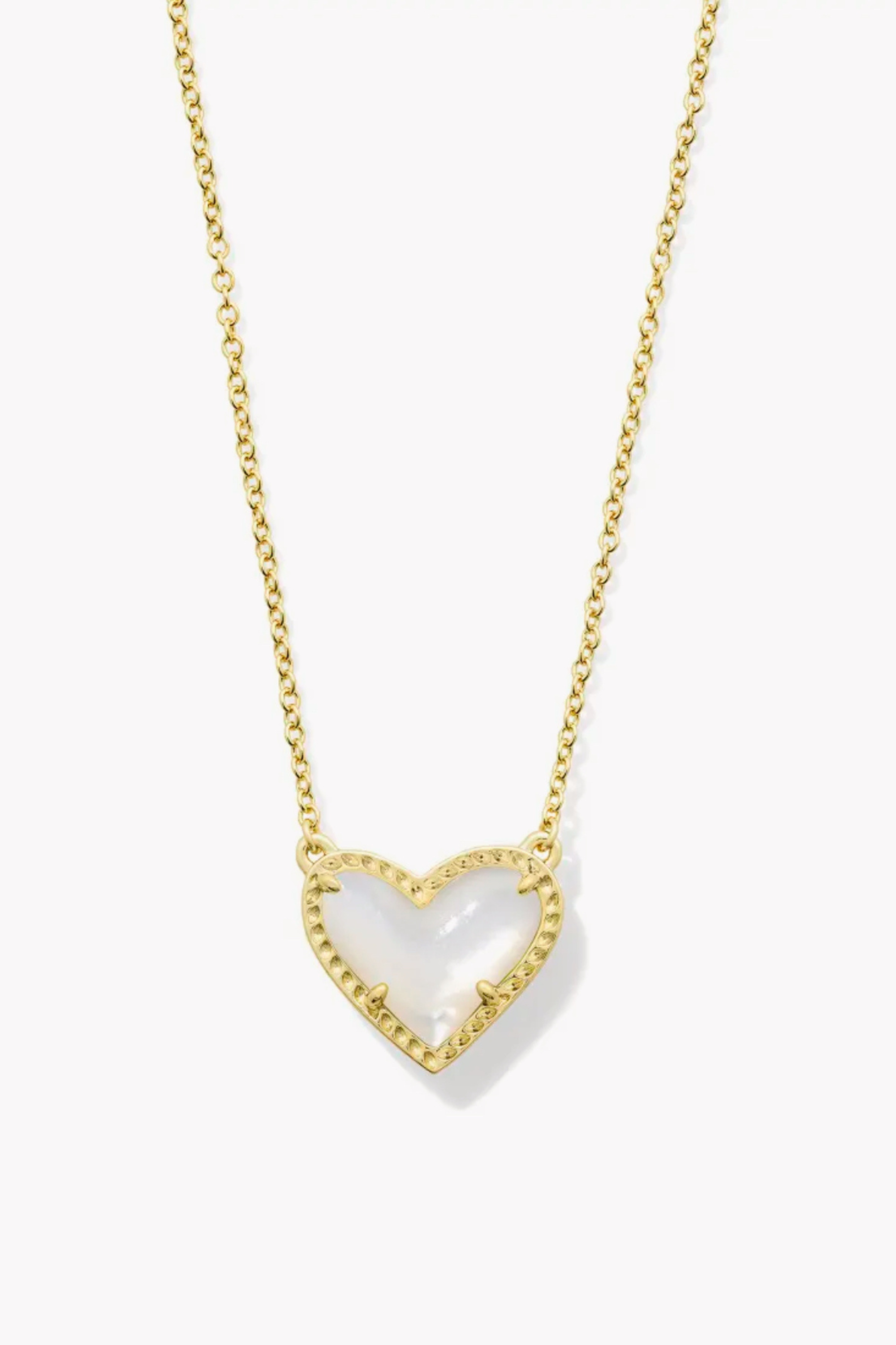 Ari Heart Pendant Necklace-Necklaces-Vixen Collection, Day Spa and Women's Boutique Located in Seattle, Washington