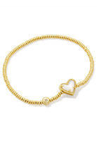 Ari Heart Stretch Bracelet-Bracelets-Vixen Collection, Day Spa and Women's Boutique Located in Seattle, Washington