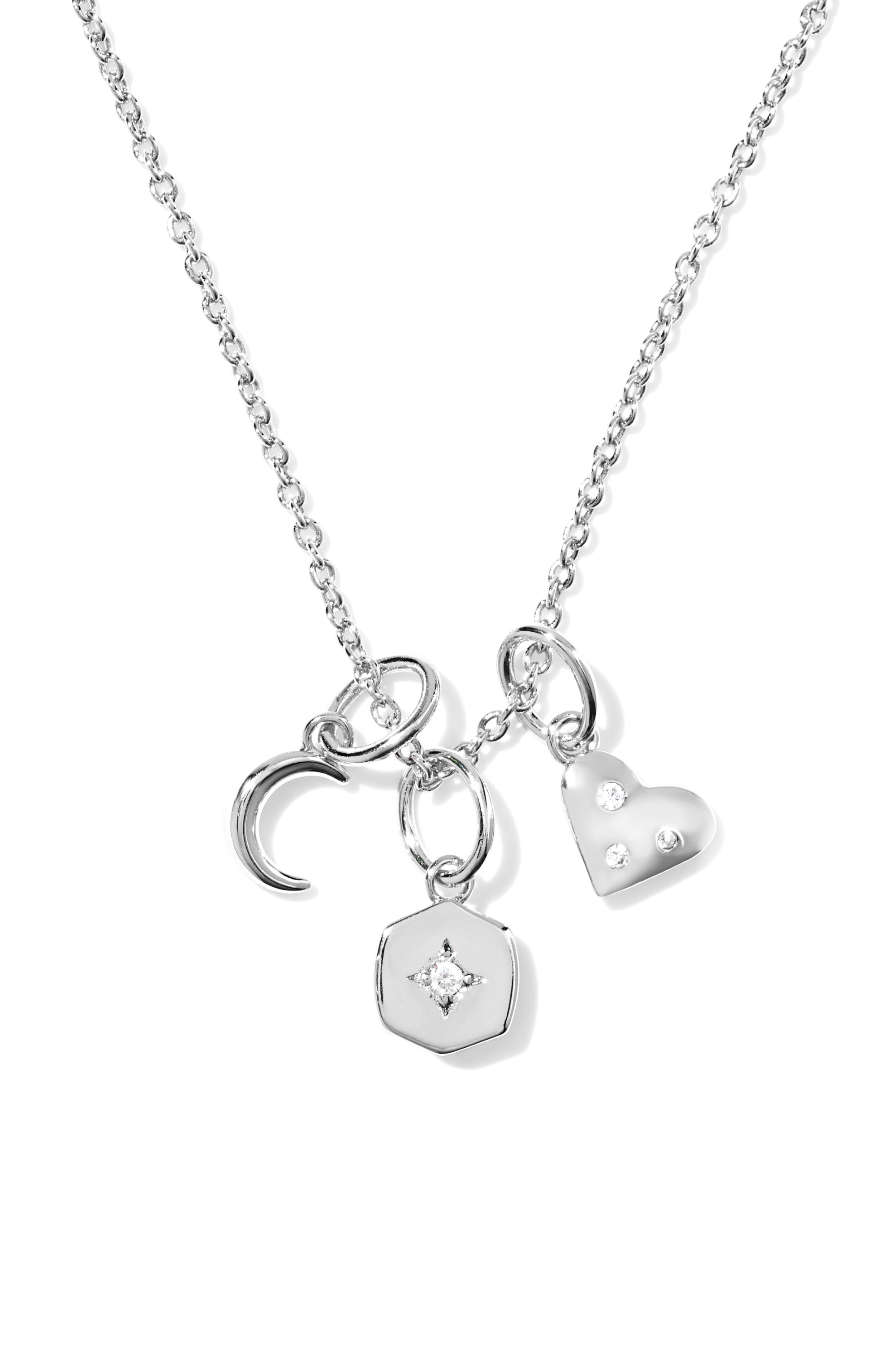 Arlene Charm Necklace-Necklaces-Vixen Collection, Day Spa and Women's Boutique Located in Seattle, Washington
