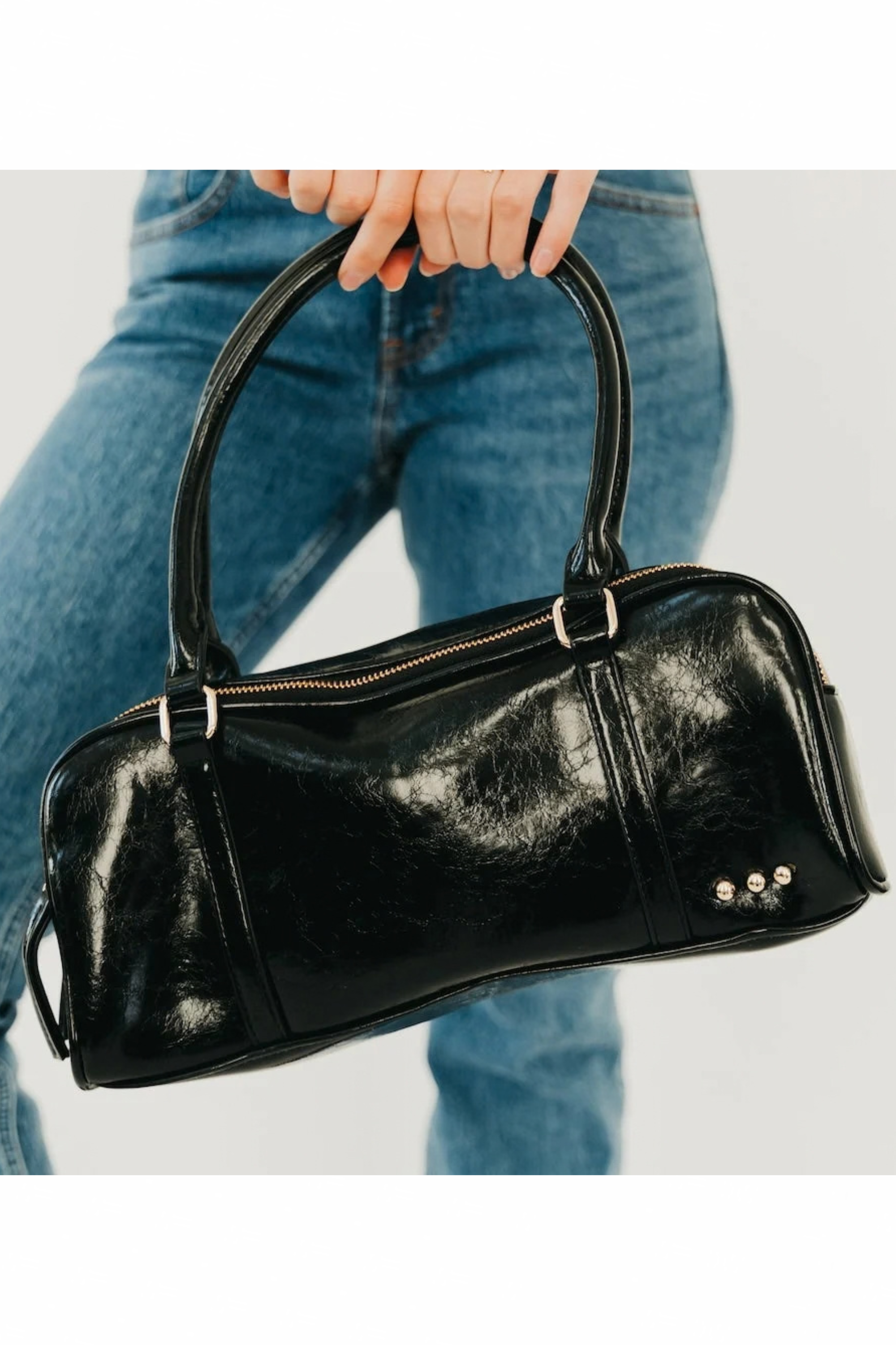 Arlys Barrel Shoulder Bag-Bags + Wallets-Vixen Collection, Day Spa and Women's Boutique Located in Seattle, Washington