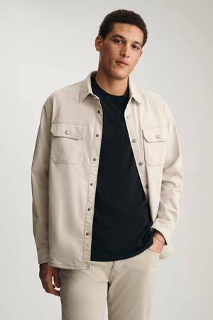 Asher Cloud Button Up