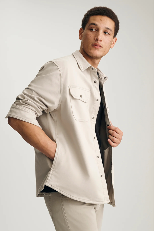 Asher Cloud Button Up-Long Sleeves-Vixen Collection, Day Spa and Women's Boutique Located in Seattle, Washington