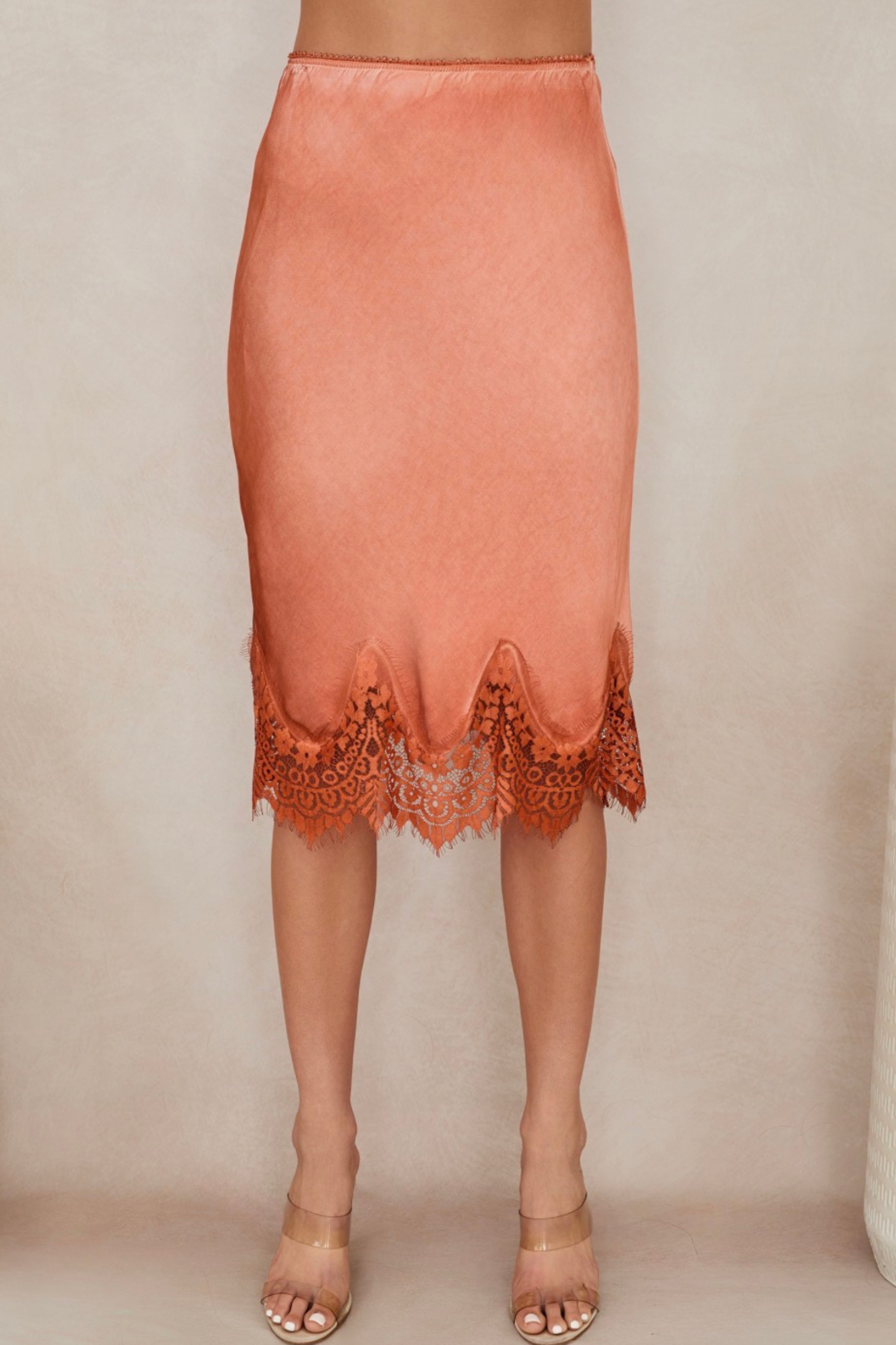 Auburn Haze Lace Skirt-Skirts-Vixen Collection, Day Spa and Women's Boutique Located in Seattle, Washington