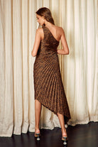 Sahara Nights Pleated Maxi Dress-Dresses-Vixen Collection, Day Spa and Women's Boutique Located in Seattle, Washington