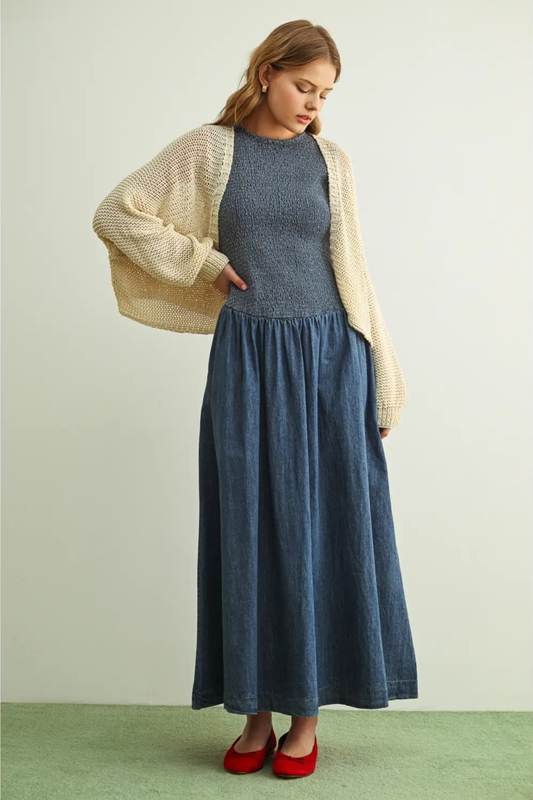 Barley Cropped Cardigan