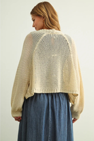 Barley Cropped Cardigan-Sweaters-Vixen Collection, Day Spa and Women's Boutique Located in Seattle, Washington