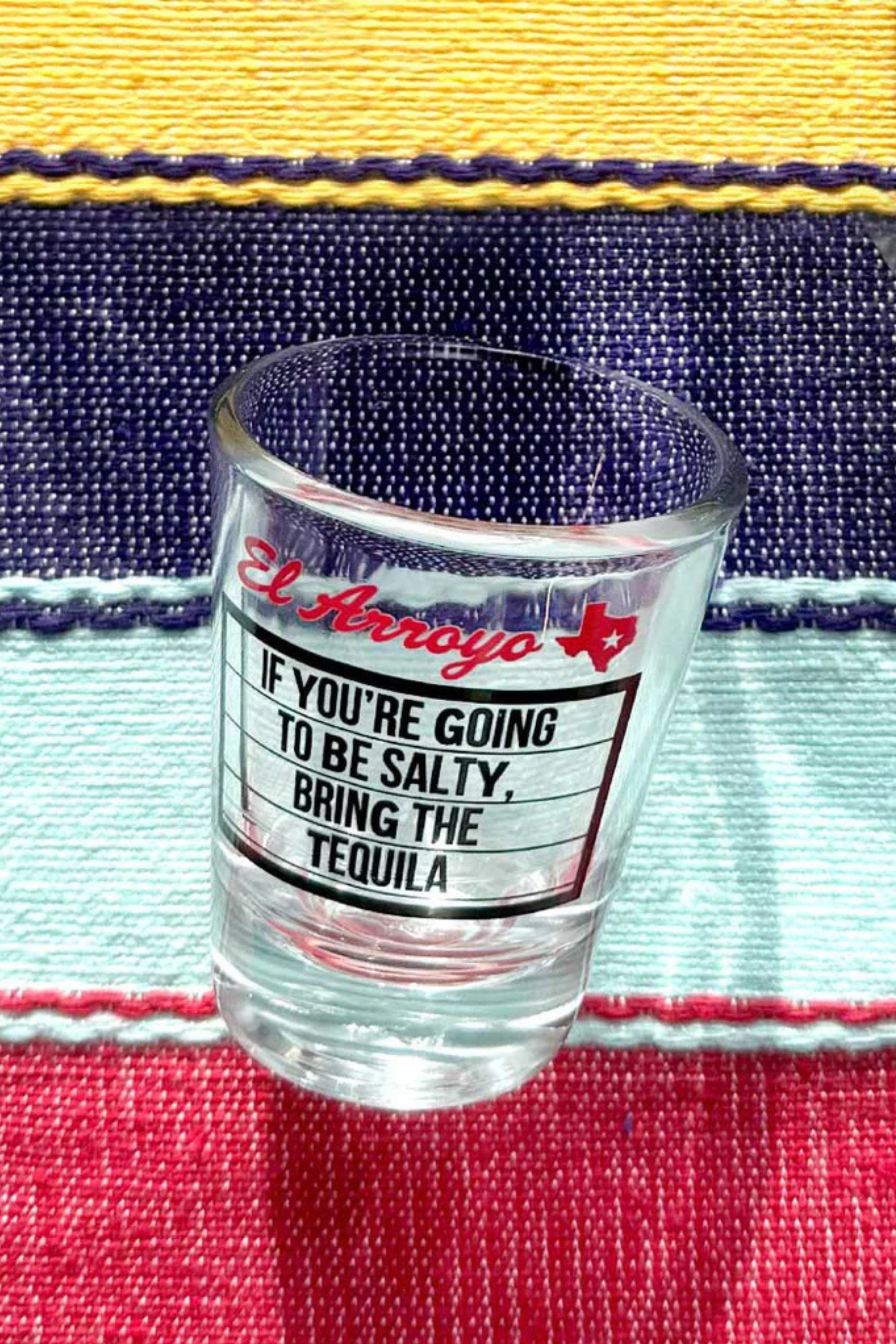 Be Salty Shooter Glass-Barware-Vixen Collection, Day Spa and Women's Boutique Located in Seattle, Washington