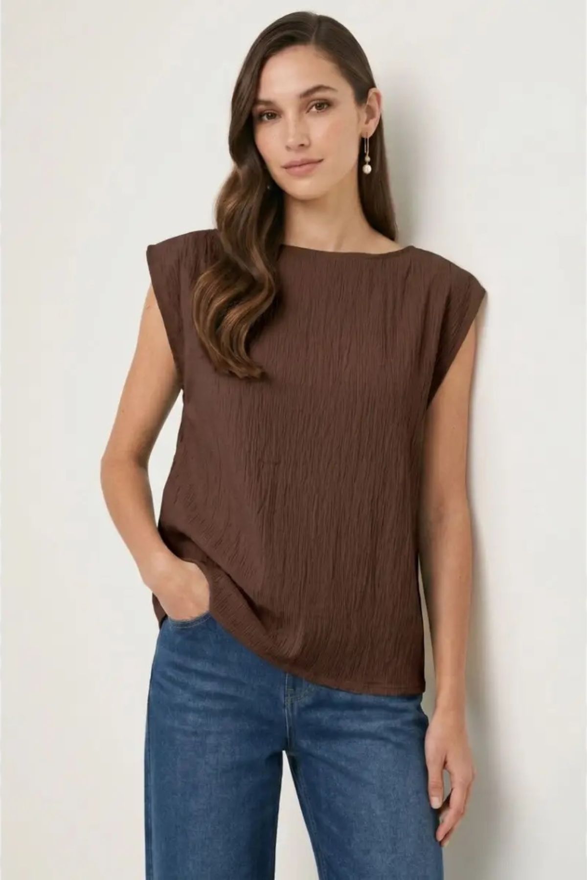 Beach Days Boat Neck Blouse-Tops-Vixen Collection, Day Spa and Women's Boutique Located in Seattle, Washington