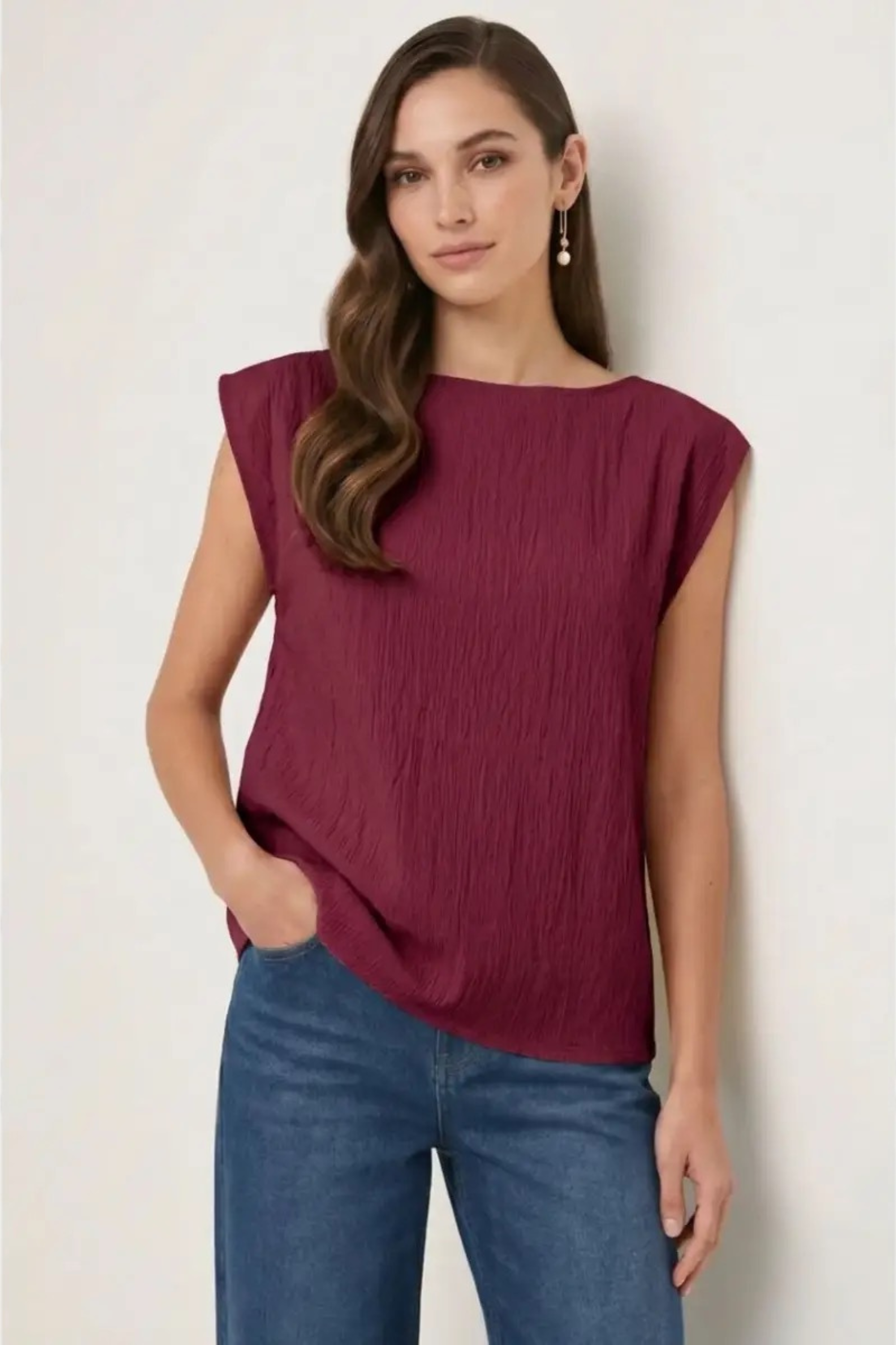 Beach Days Boat Neck Blouse-Tops-Vixen Collection, Day Spa and Women's Boutique Located in Seattle, Washington