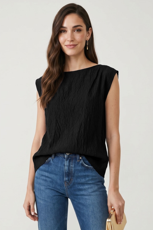 Beach Days Boat Neck Blouse-Tops-Vixen Collection, Day Spa and Women's Boutique Located in Seattle, Washington