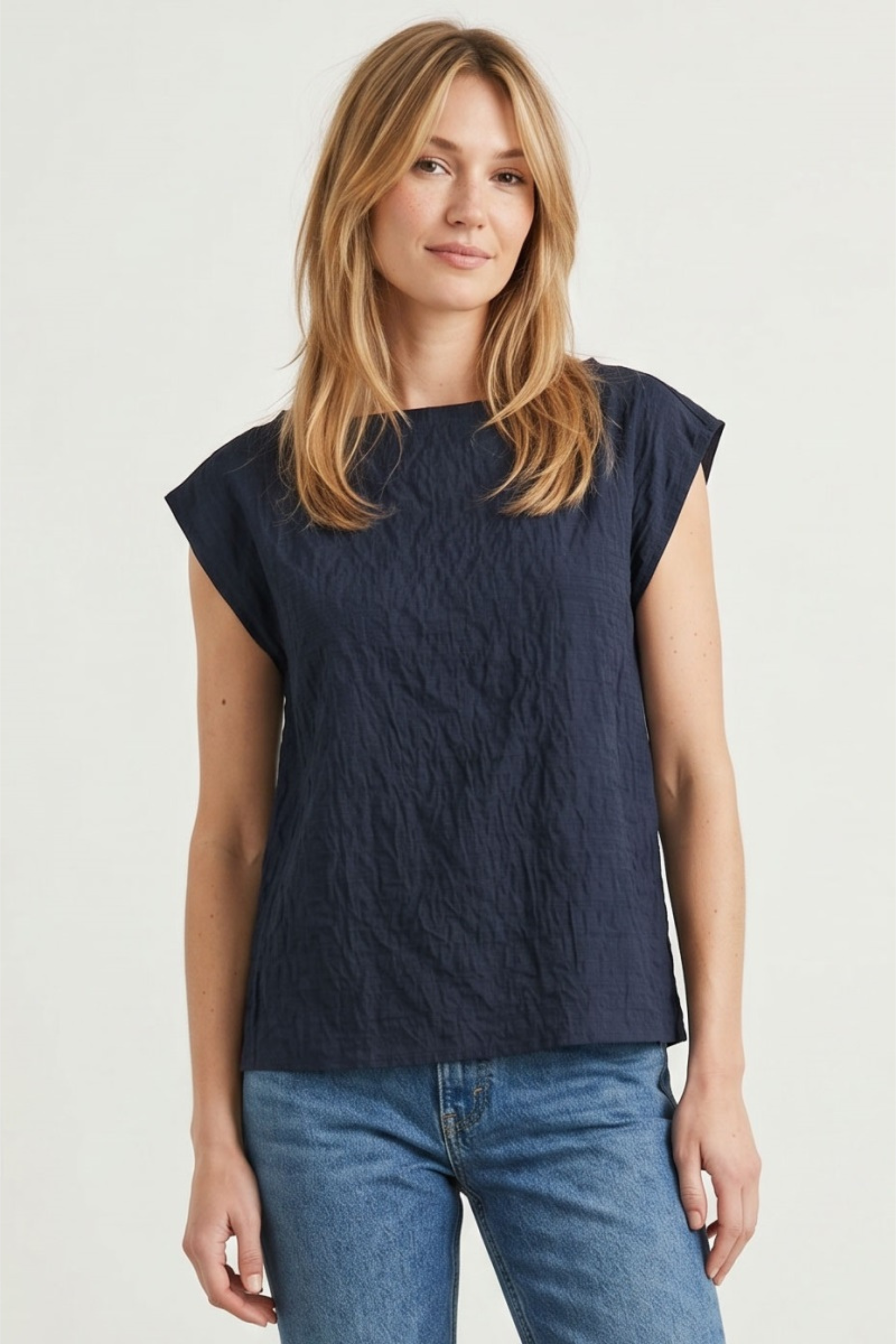 Beach Days Boat Neck Blouse-Tops-Vixen Collection, Day Spa and Women's Boutique Located in Seattle, Washington
