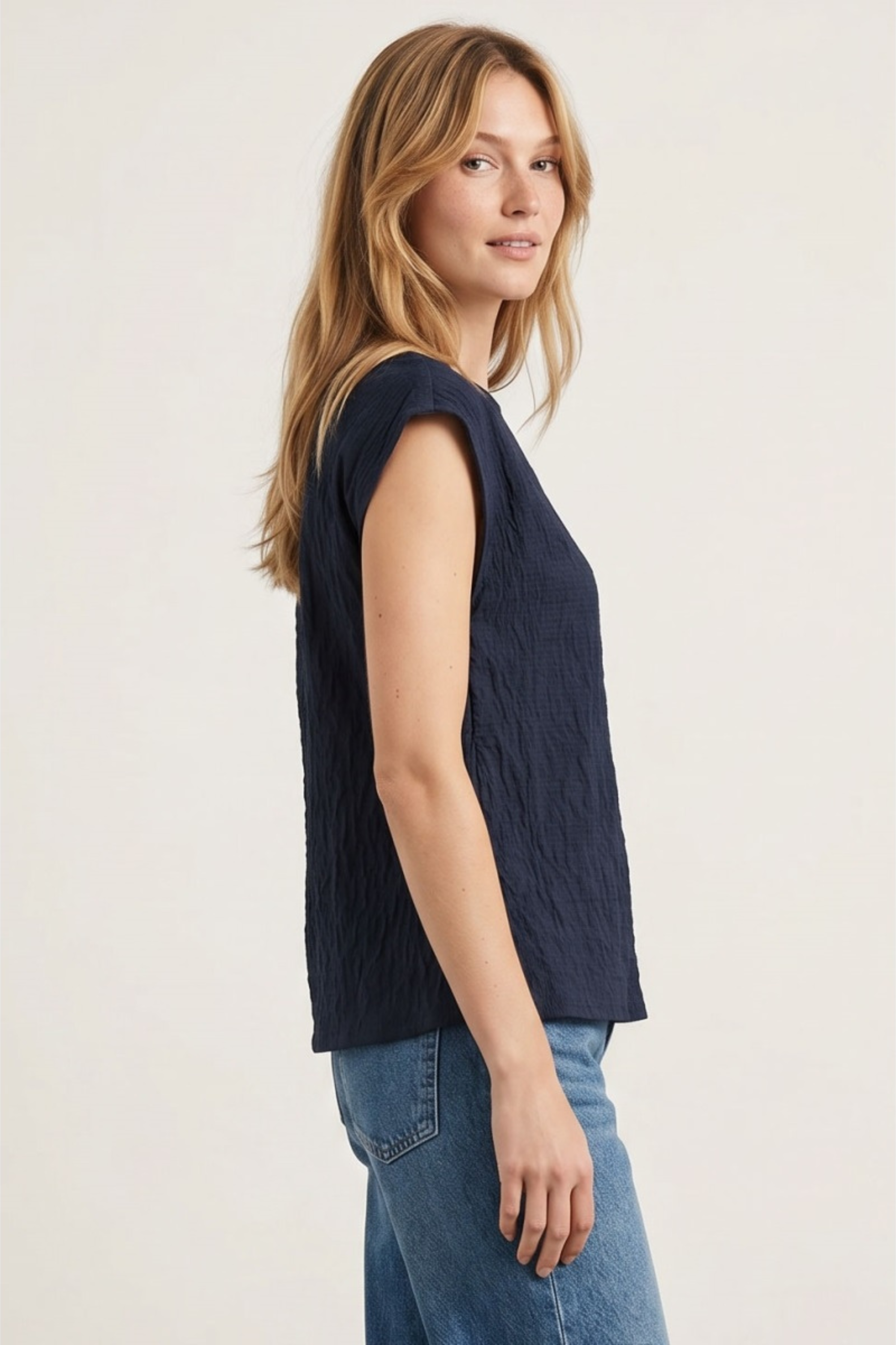 Beach Days Boat Neck Blouse-Tops-Vixen Collection, Day Spa and Women's Boutique Located in Seattle, Washington