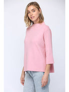 Powder Bell Sleeve Top-Tops-Vixen Collection, Day Spa and Women's Boutique Located in Seattle, Washington
