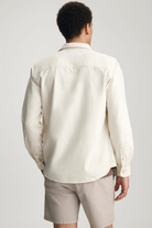 Bill Linen Denim Shirt-Long Sleeves-Vixen Collection, Day Spa and Women's Boutique Located in Seattle, Washington
