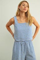Blue Skies Tank-Tank Tops-Vixen Collection, Day Spa and Women's Boutique Located in Seattle, Washington