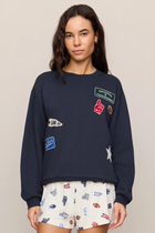 Boyfriend Patch Sweatshirt