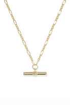 Bree T Bar Pendant Necklace-Necklaces-Vixen Collection, Day Spa and Women's Boutique Located in Seattle, Washington