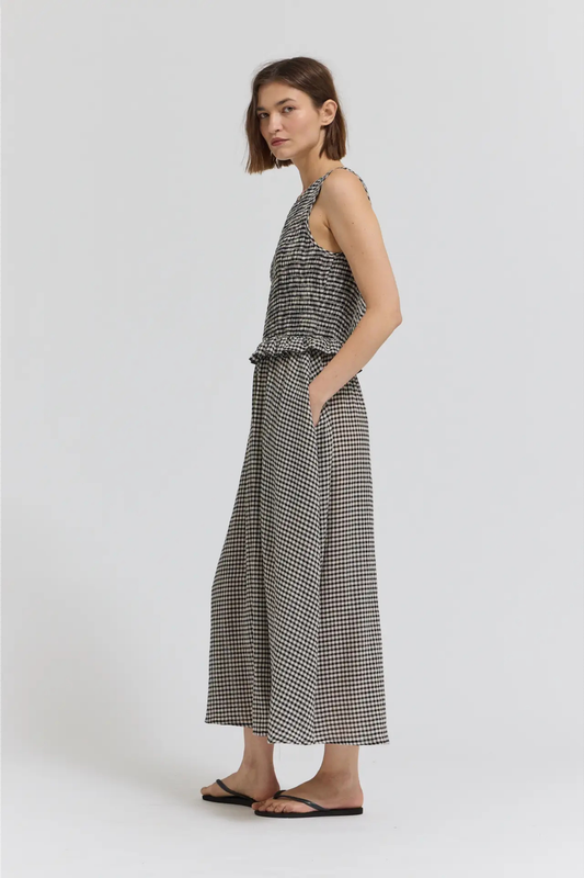 Brooklyn Check Midi-Dresses-Vixen Collection, Day Spa and Women's Boutique Located in Seattle, Washington