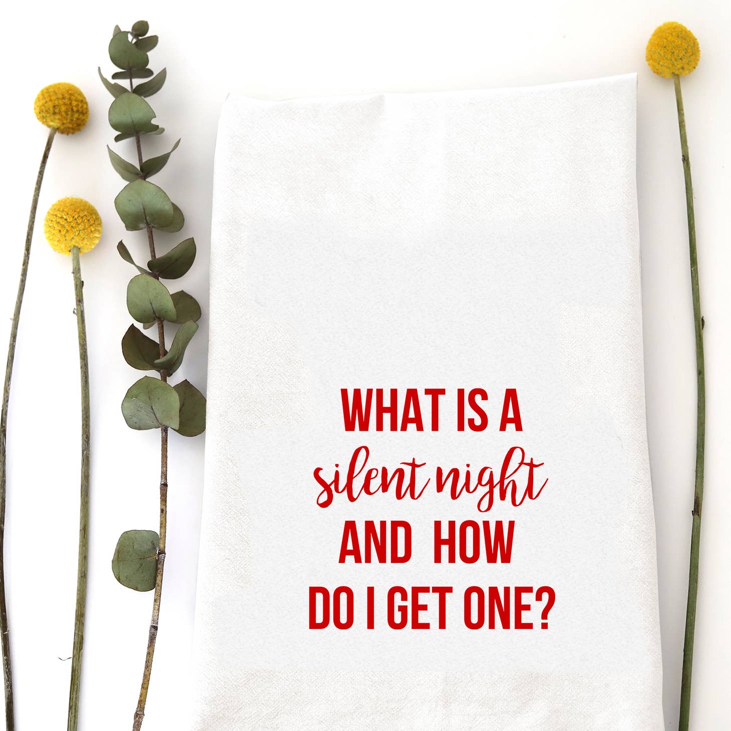 * WL Holiday Tea Towels-Tea Towels-Vixen Collection, Day Spa and Women's Boutique Located in Seattle, Washington