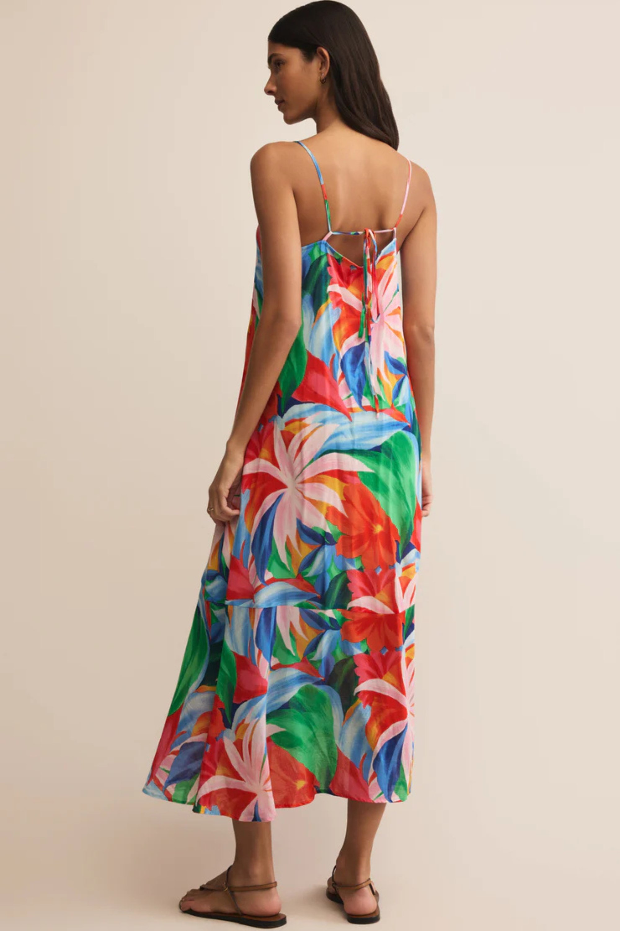 Coast Villa Floral Maxi Dress-Dresses-Vixen Collection, Day Spa and Women's Boutique Located in Seattle, Washington