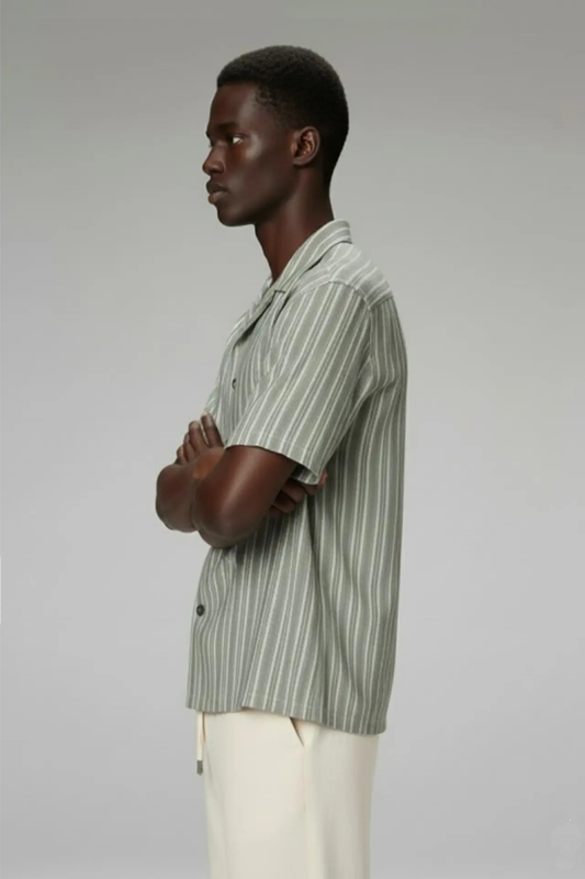 Cabana Shirt-Men's Tops-Vixen Collection, Day Spa and Women's Boutique Located in Seattle, Washington