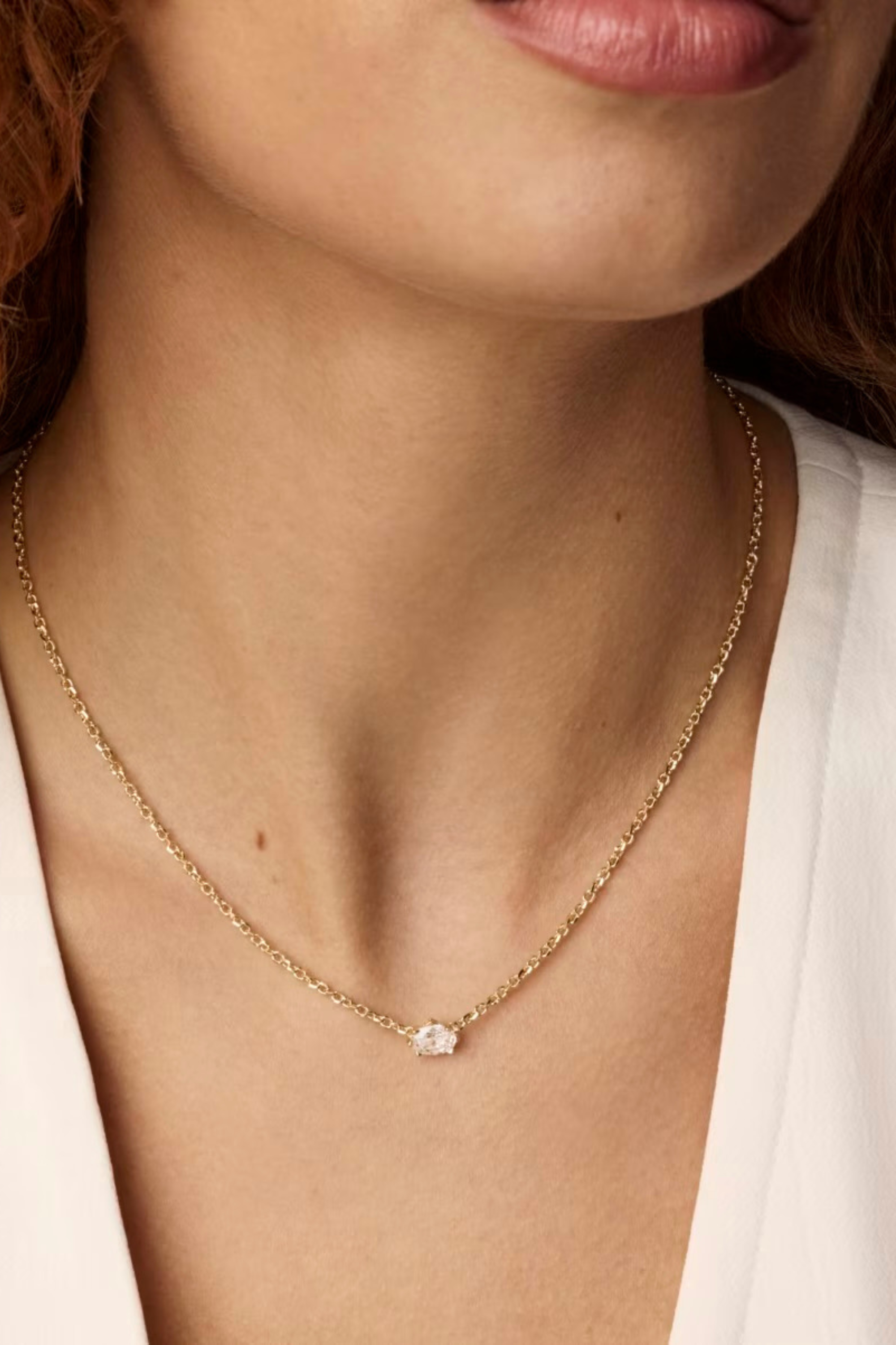 Cailin Crystal Pendant Necklace-Necklaces-Vixen Collection, Day Spa and Women's Boutique Located in Seattle, Washington