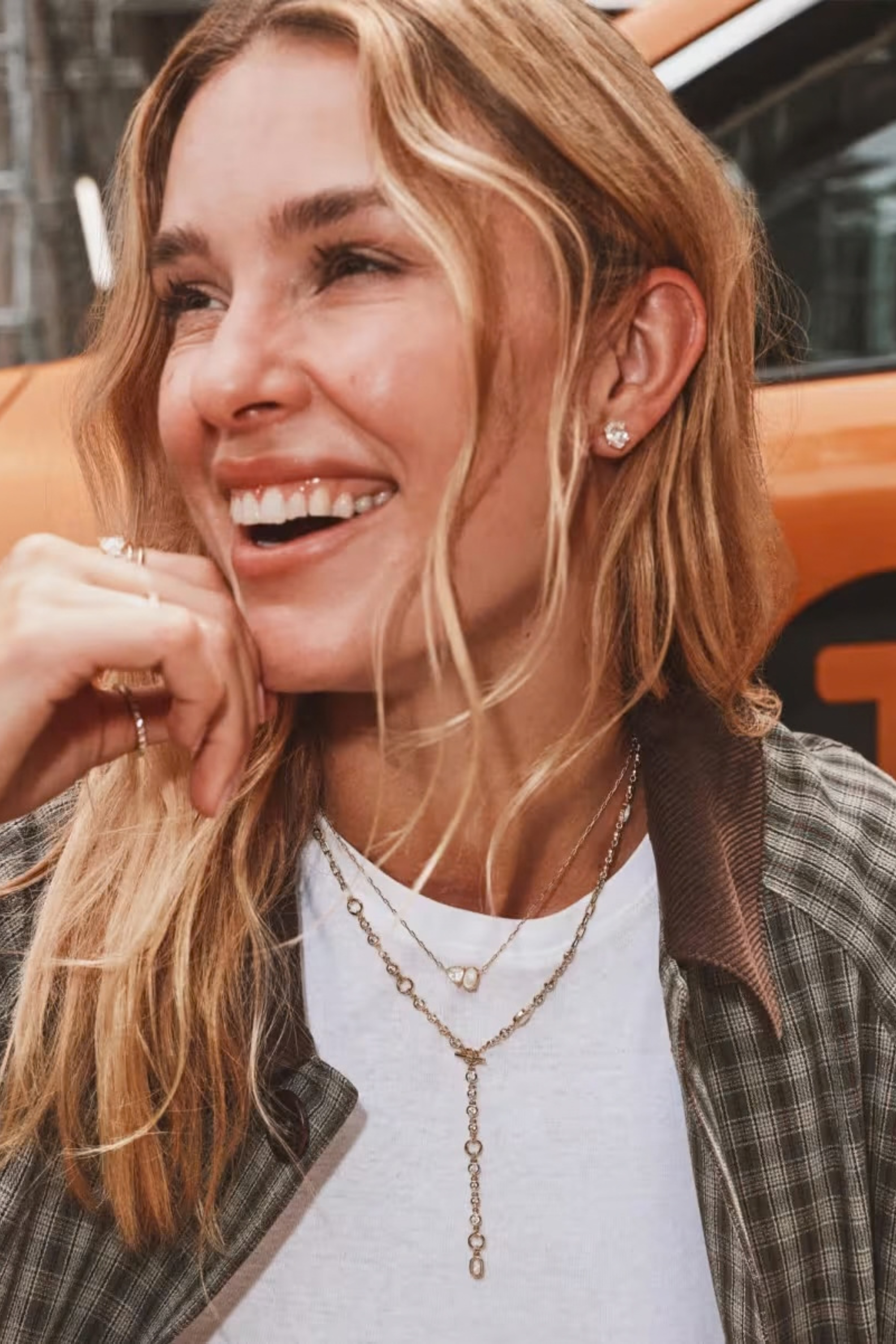 Cailin Crystal Stud Earring-Earrings-Vixen Collection, Day Spa and Women's Boutique Located in Seattle, Washington