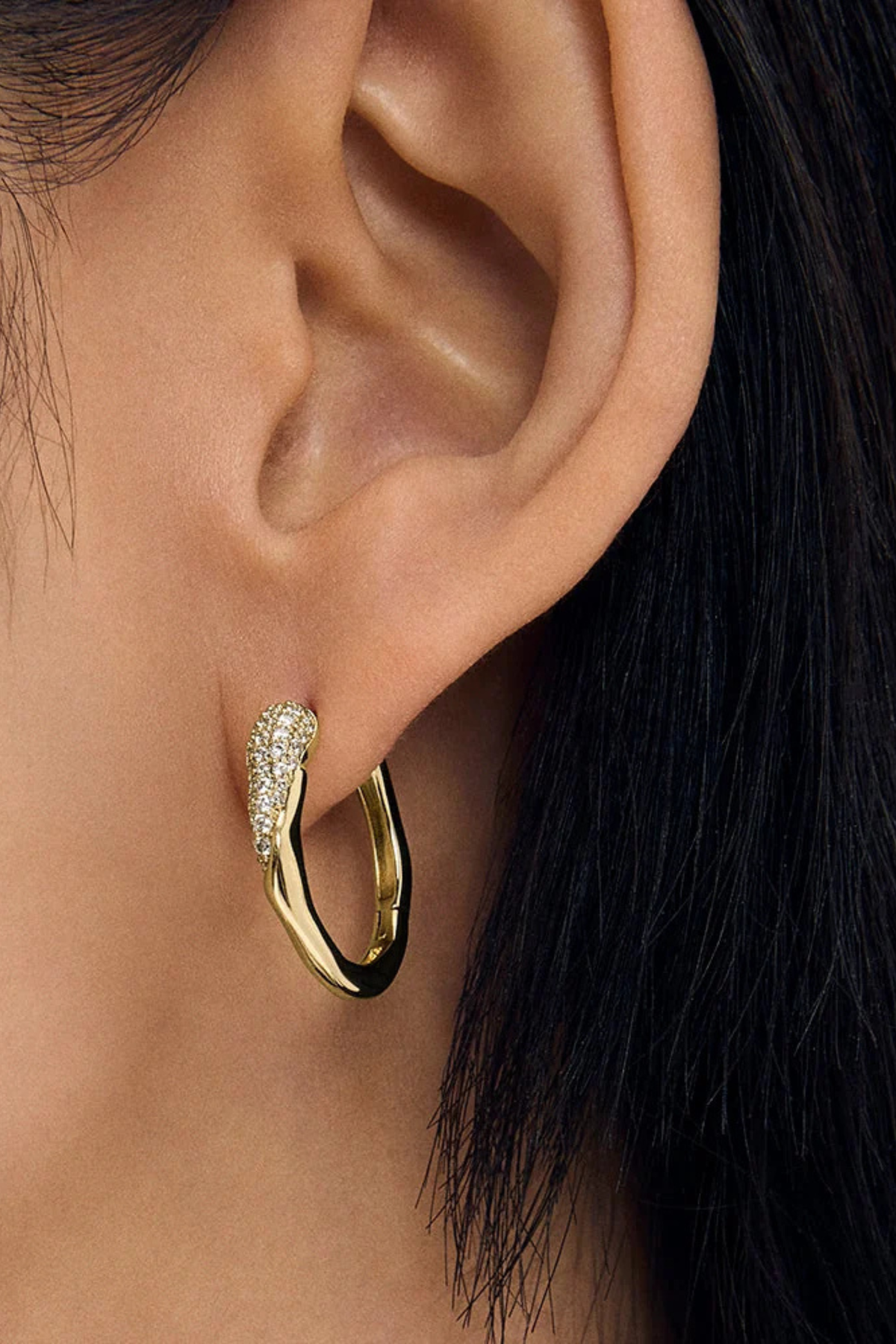 Charlotte Hoops-Earrings-Vixen Collection, Day Spa and Women's Boutique Located in Seattle, Washington