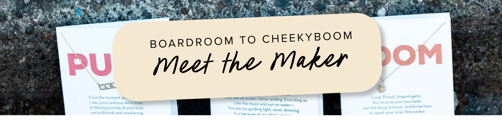 From Boardroom to Cheekyboom | Meet the Maker | Vixen Collection