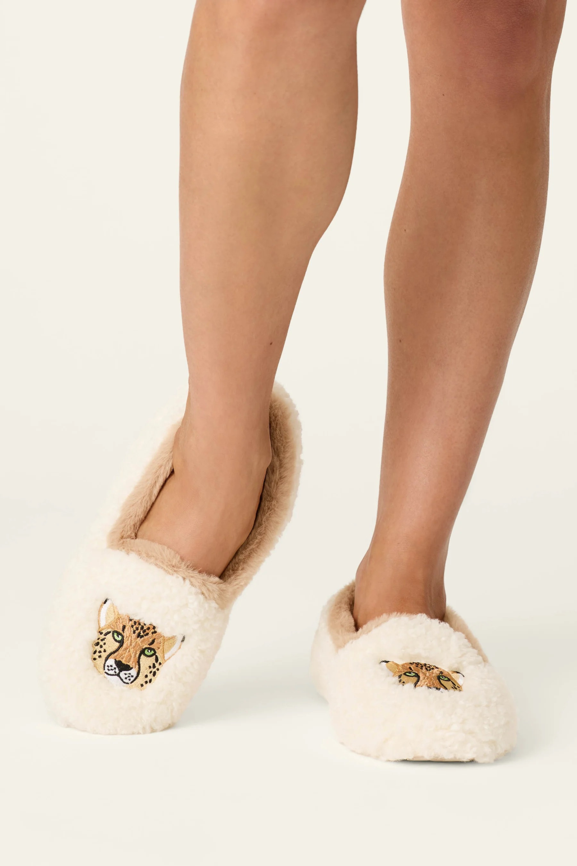 Cheetah Bonita Slippers-Slippers-Vixen Collection, Day Spa and Women's Boutique Located in Seattle, Washington