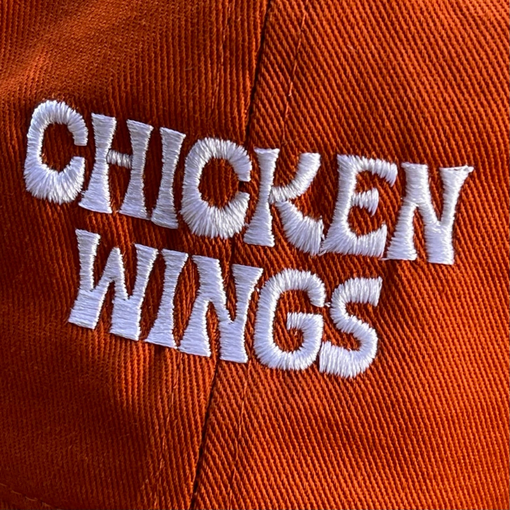 Chicken Wings Baseball Cap-Hats-Vixen Collection, Day Spa and Women's Boutique Located in Seattle, Washington