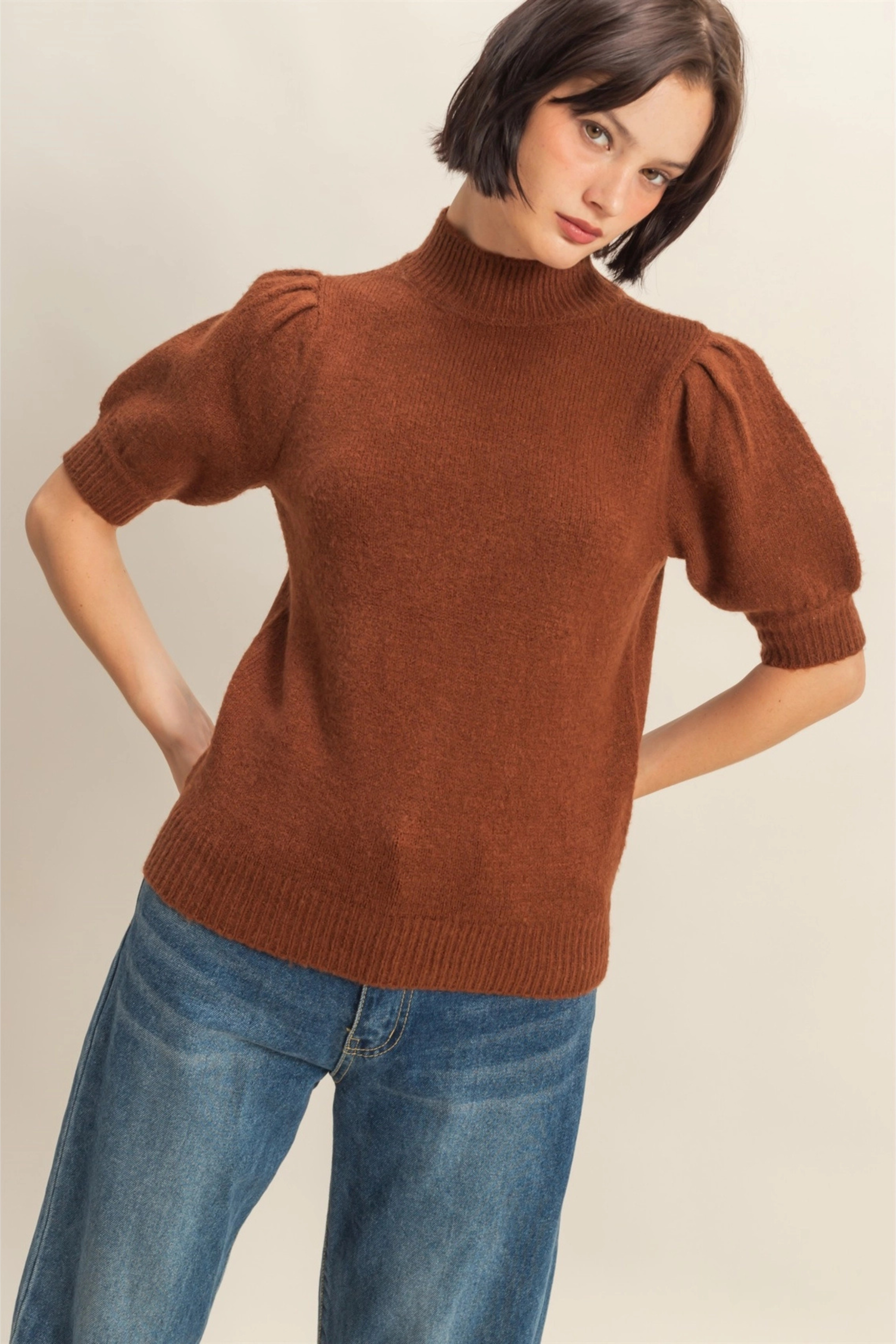The Cloud Knit Top-Sweaters-Vixen Collection, Day Spa and Women's Boutique Located in Seattle, Washington