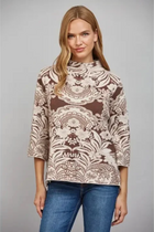 Cocoa Blossom Sweater-Sweaters-Vixen Collection, Day Spa and Women's Boutique Located in Seattle, Washington