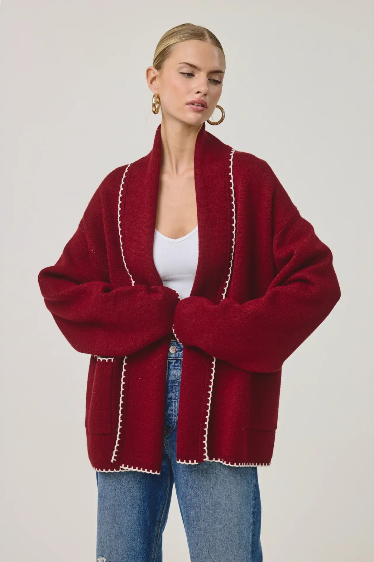Coco Chic Cardigan-Sweaters-Vixen Collection, Day Spa and Women's Boutique Located in Seattle, Washington